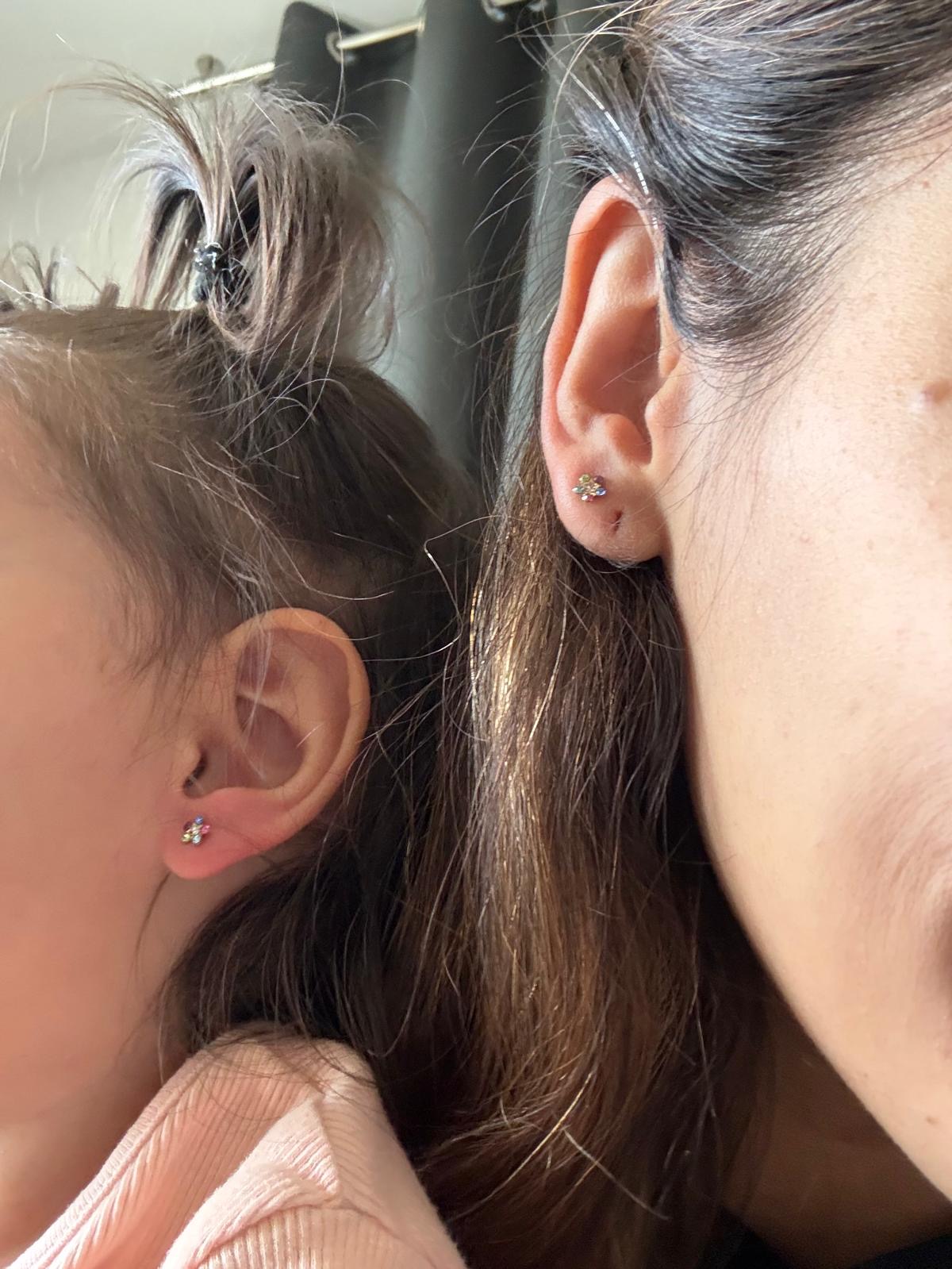 Baby and toddler ear piercing at home in London